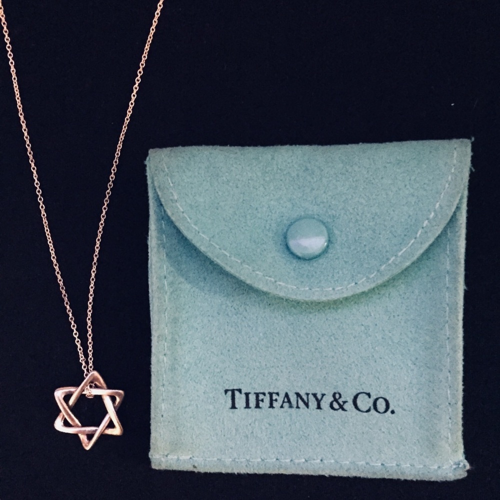 Tiffany & Co Star of David necklace